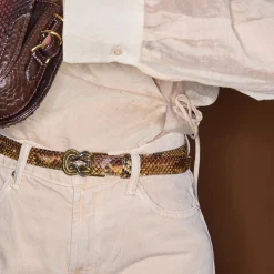 Claris Virot Oeil De Tigre|Baby Ceintures Noeud<Baby Ceintures Noeud