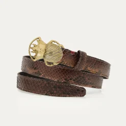 Claris Virot Oeil De Tigre|Baby Ceintures Scarabée<Baby Ceintures Scarabée