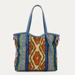 Claris Virot Multicouleur|Bleu<Cabas India