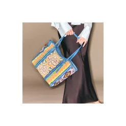 Claris Virot Multicouleur|Bleu<Cabas India