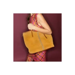 Claris Virot Marron|Cabas India 30 X 45 X 14<Cabas India