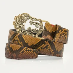 Claris Virot Oeil De Tigre|Ceintures Feuille De Ginko<Ceintures Feuille de Ginko