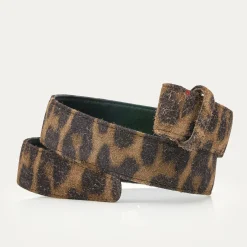 Claris Virot Cuir Leopard|Ceintures Scarabée<Ceintures Scarabée