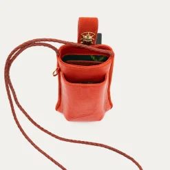 Claris Virot Orange|Étuis Double Marcus<Etui Double Marcus