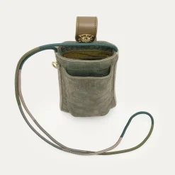 Claris Virot Vert|Gris<Etuis Crossbody