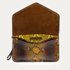 Claris Virot Marron|Oeil De Tigre<Pochette Alicia