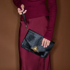 Claris Virot Noir|Pochettes & Pochette Alicia 19 X 29<Pochette Alicia