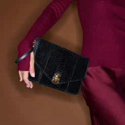 Claris Virot Noir|Pochettes & Pochette Alicia 19 X 29<Pochette Alicia