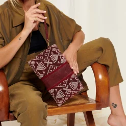 Claris Virot Bordeaux|Pochettes & Pochette Lou 18 X 31<Pochette Lou