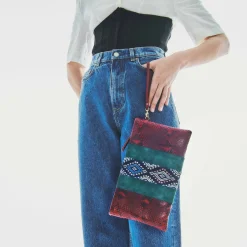 Claris Virot Bleu|Bordeaux<Pochette Lou