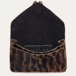 Claris Virot Cuir Leopard|Portefeuille Alex 10 X 14<Portefeuille Alex