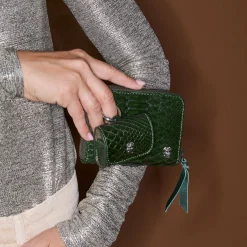 Claris Virot Portefeuille Mini Bob 13 X 10 X 2<Portefeuille Mini Bob