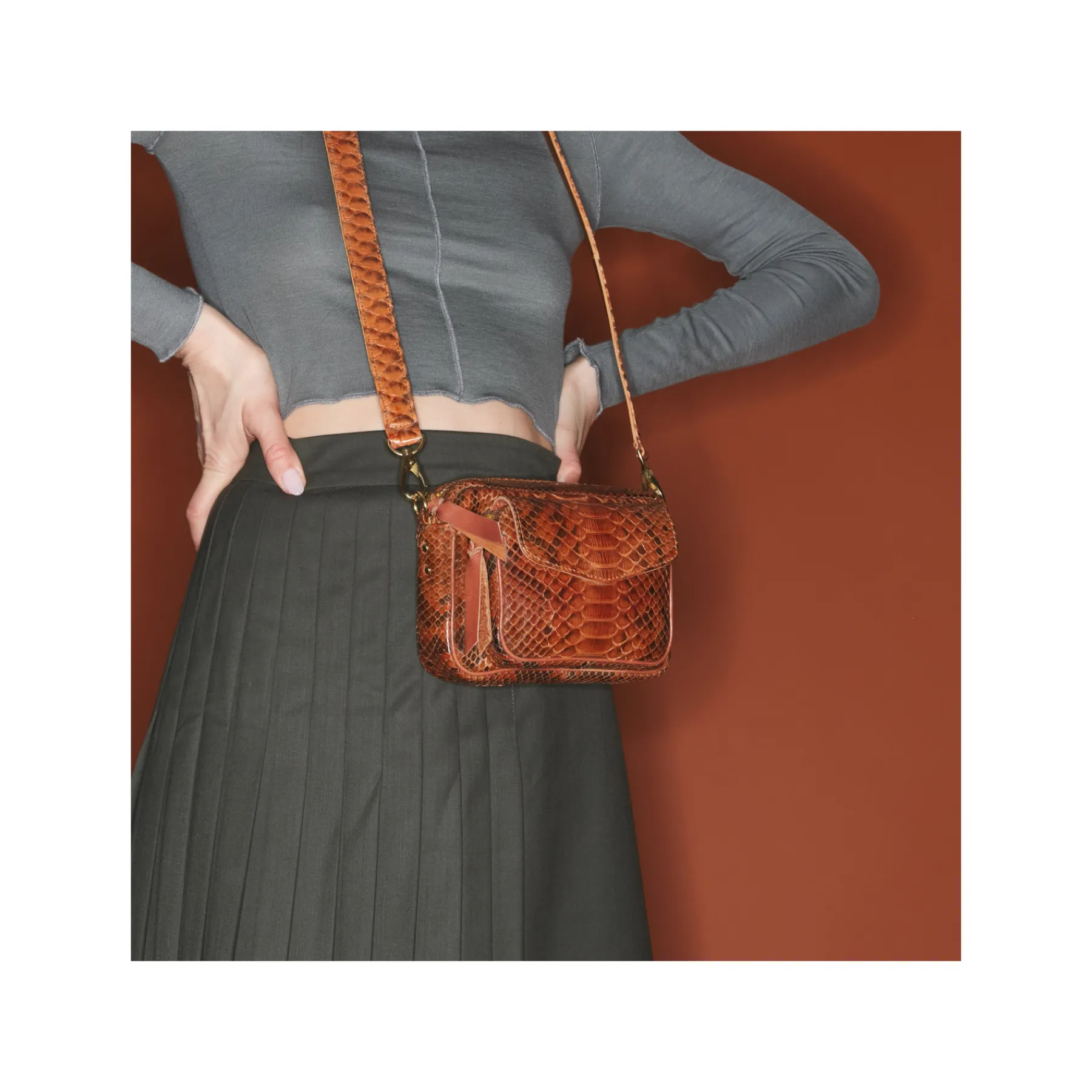 Claris Virot Marron|Sacs Baby Charly 12 X 18 X 4,5<Sac Baby Charly