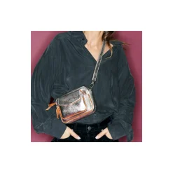 Claris Virot Métallisé|Gris<Sac Baby Charly
