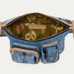 Claris Virot Bleu|Sac Banane Romeo 17 X 27 X 10<Sac Banane Romeo