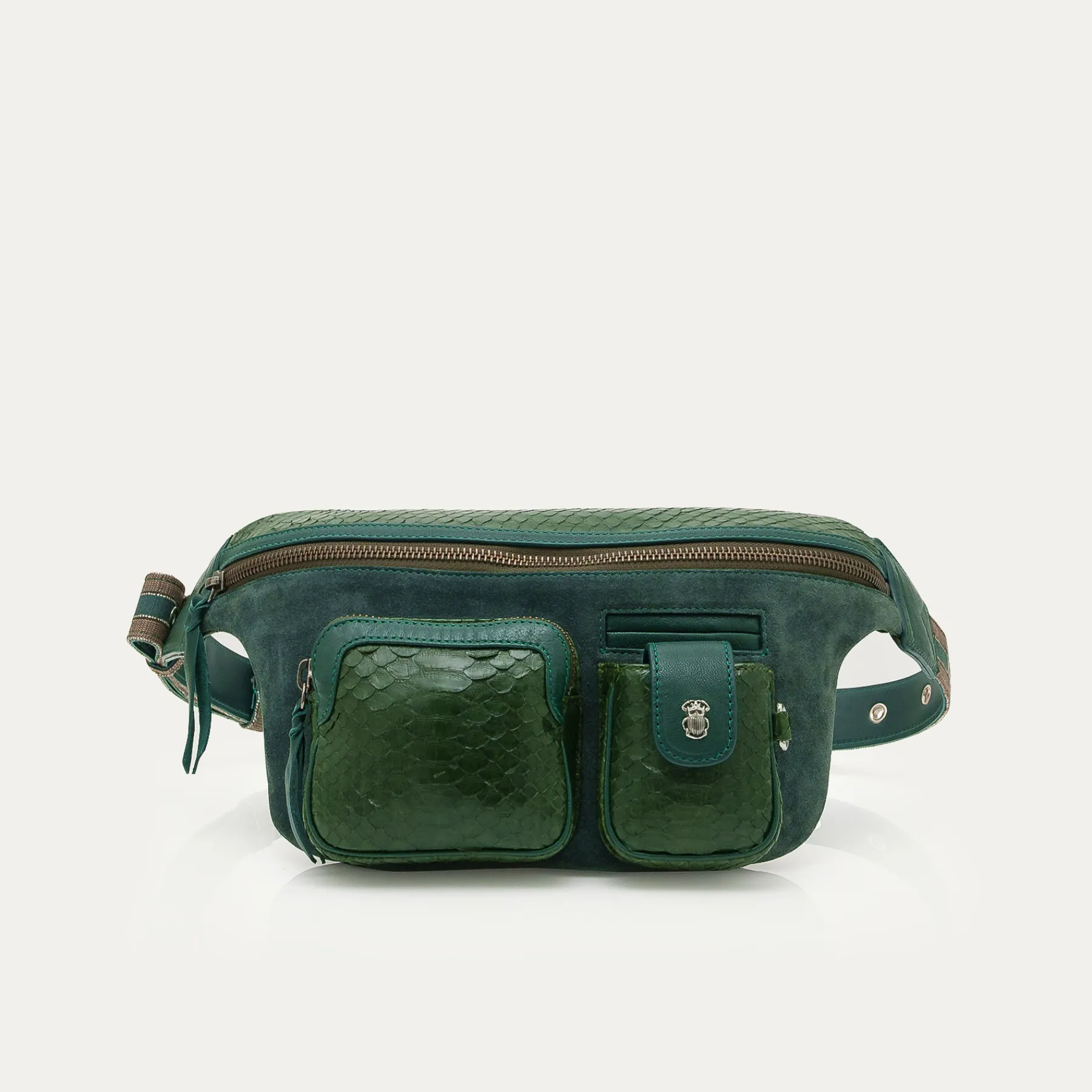 Claris Virot Vert|Sac Banane Romeo 17 X 27 X 10<Sac Banane Romeo