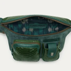 Claris Virot Vert|Sac Banane Romeo 17 X 27 X 10<Sac Banane Romeo