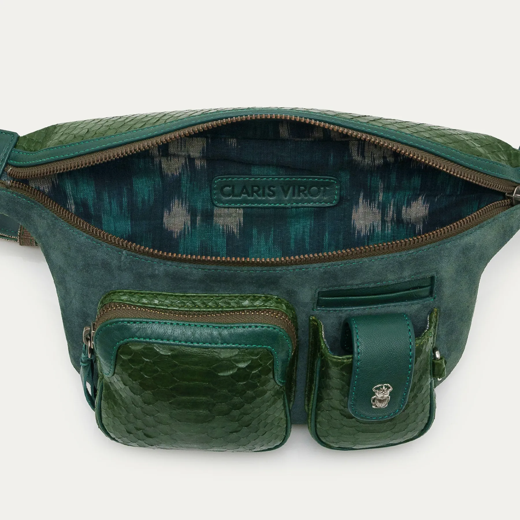 Claris Virot Vert|Sac Banane Romeo 17 X 27 X 10<Sac Banane Romeo