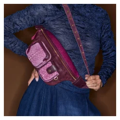 Claris Virot Violet|Sac Banane Romeo 17 X 27 X 10<Sac Banane Romeo