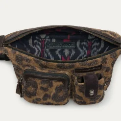 Claris Virot Multicouleur|Cuir Leopard<Sac Banane Romeo