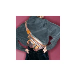 Claris Virot Métallisé|Gris<Sac Banane Romeo