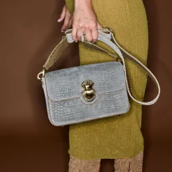 Claris Virot Vert|Gris<Sac Big Ava