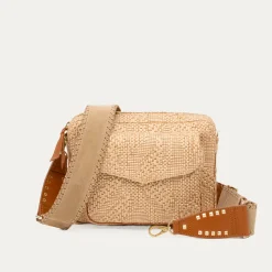 Claris Virot Marron|Raphia<Sac Big Charly
