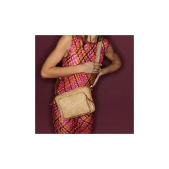 Claris Virot Marron|Raphia<Sac Big Charly