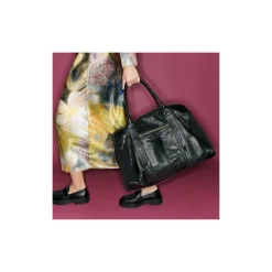 Claris Virot Noir|Sac Bowling June L<Sac Bowling June L