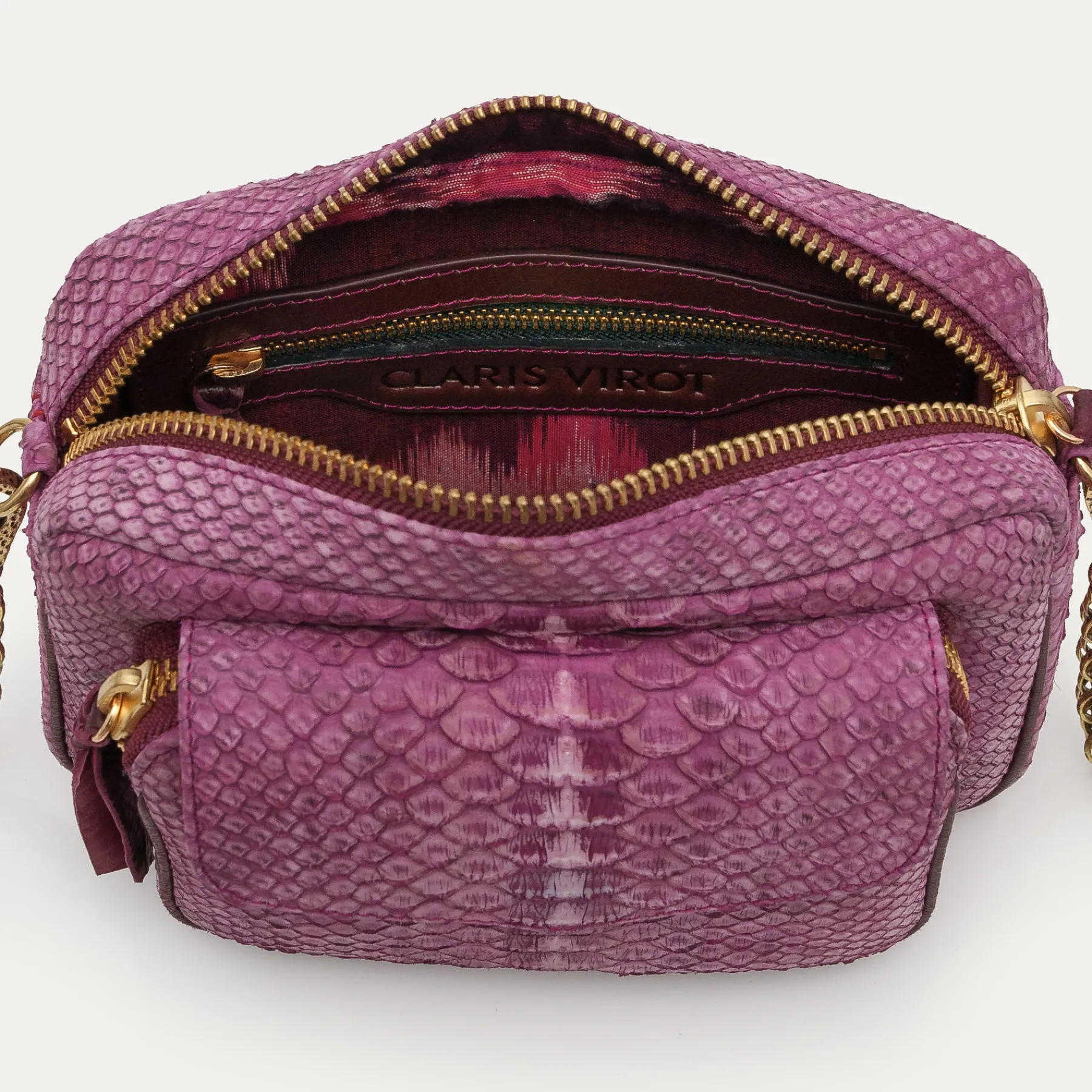 Claris Virot Violet|Rose<Sac Charly