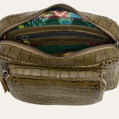 Claris Virot Vert|Sacs Charly 15 X 21 X 5<Sac Charly