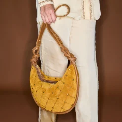 Claris Virot Jaune|Marron<Sac Chris