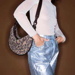 Claris Virot Multicouleur|Cuir Leopard<Sac Chris