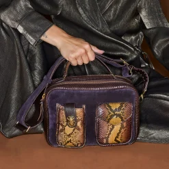 Claris Virot Multicouleur|Oeil De Tigre<Sac César