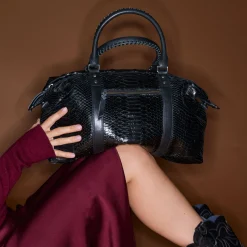 Claris Virot Noir|Sac De Voyage Roger S 27 X 37 X 11<Sac de voyage Roger S