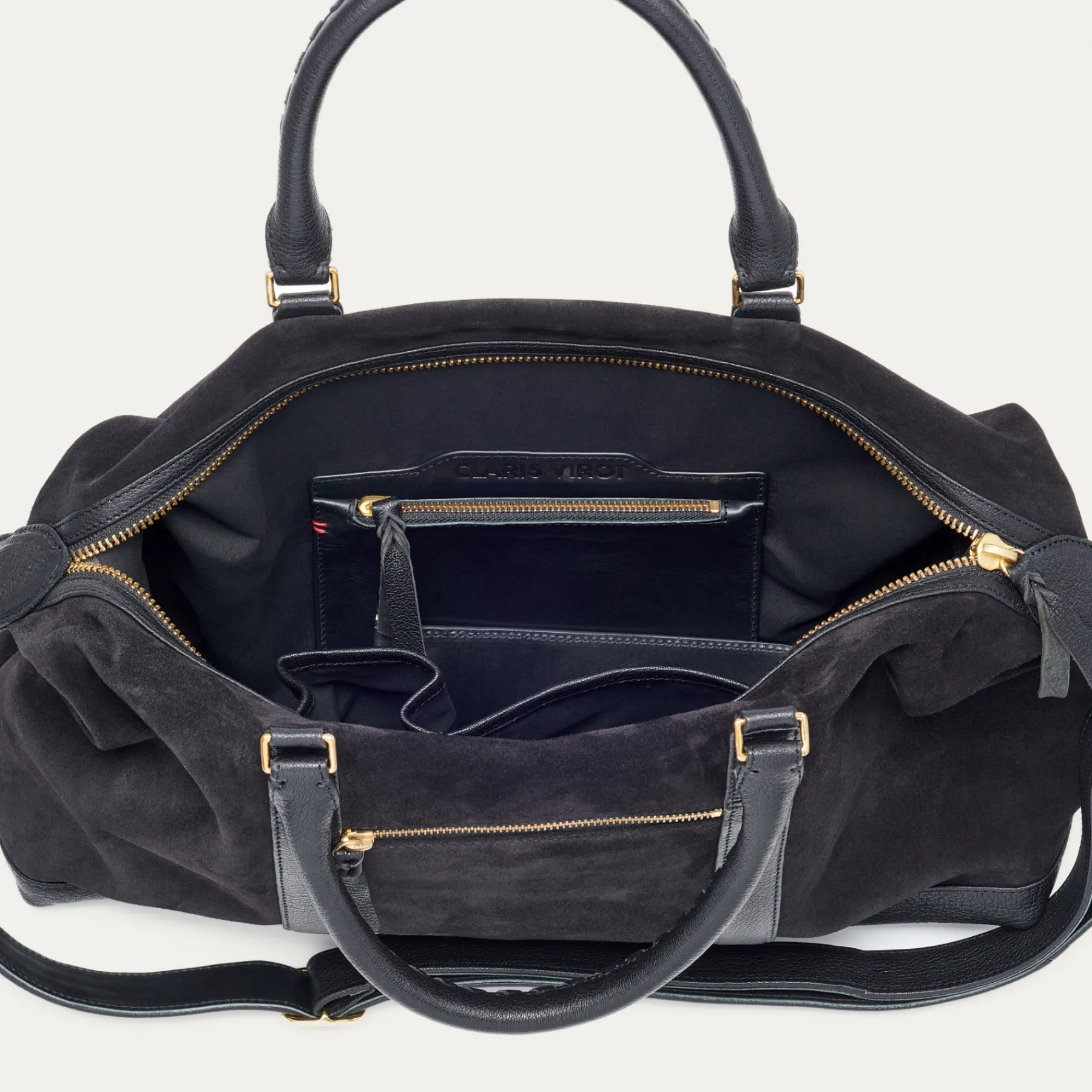 Claris Virot Noir|Sac De Voyage Roger S 27 X 37 X 11<Sac de voyage Roger S