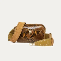 Claris Virot Jaune|Marron<Sac Lily