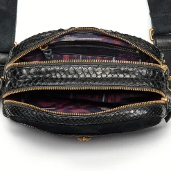 Claris Virot Noir|Vert<Sac Lily