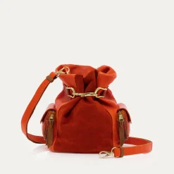 Claris Virot Rouge|Orange<Sac Lola