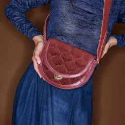 Claris Virot Rouge|Marron<Sac New Victoria