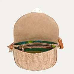 Claris Virot Marron|Raphia<Sac Victoria