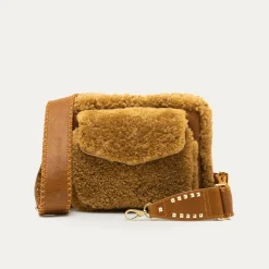 Claris Virot Peau Lainée|Orange<Sacs Big Charly