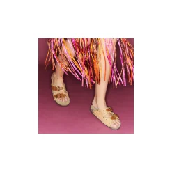 Claris Virot Raphia|Sandales Odette<Sandales Odette